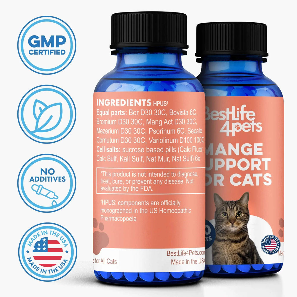 Mange Support for Cats 400 Pills I7912