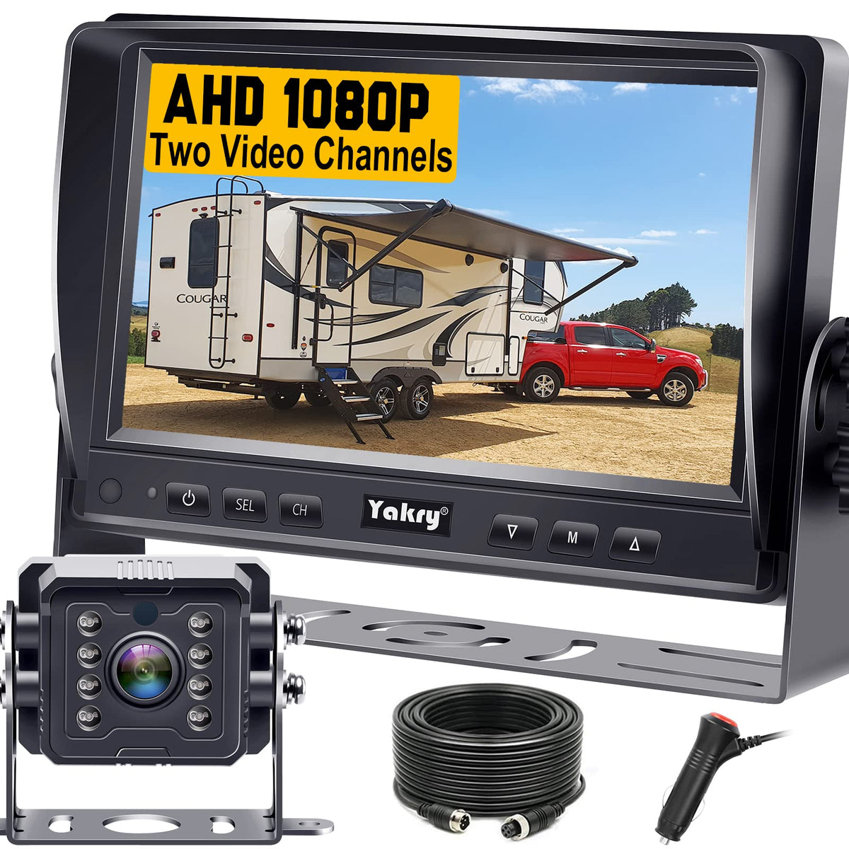 7" HD 1080P RV Backup Camera M424