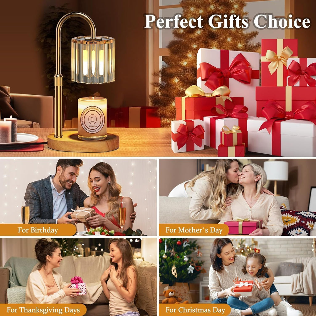 Candle Warmer Lamp with Timer and Dimmer R685755