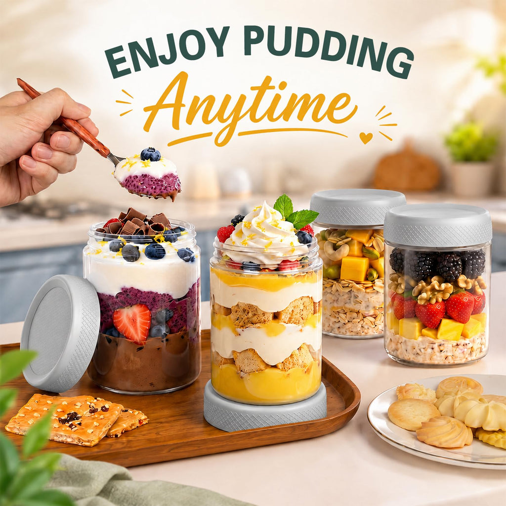 12 Pack 16 oz Glass Jars with Lid O668