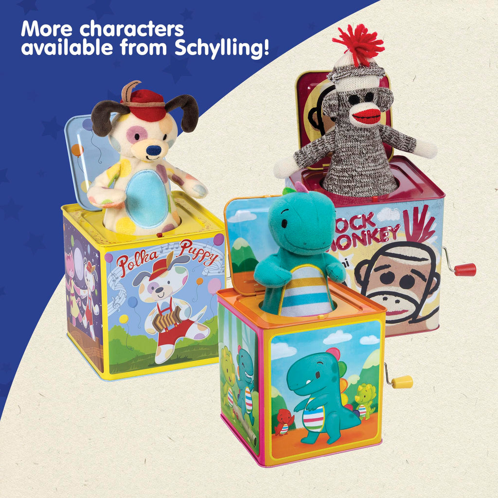 Silly Circus Jack in the Box Musical Toy G4456