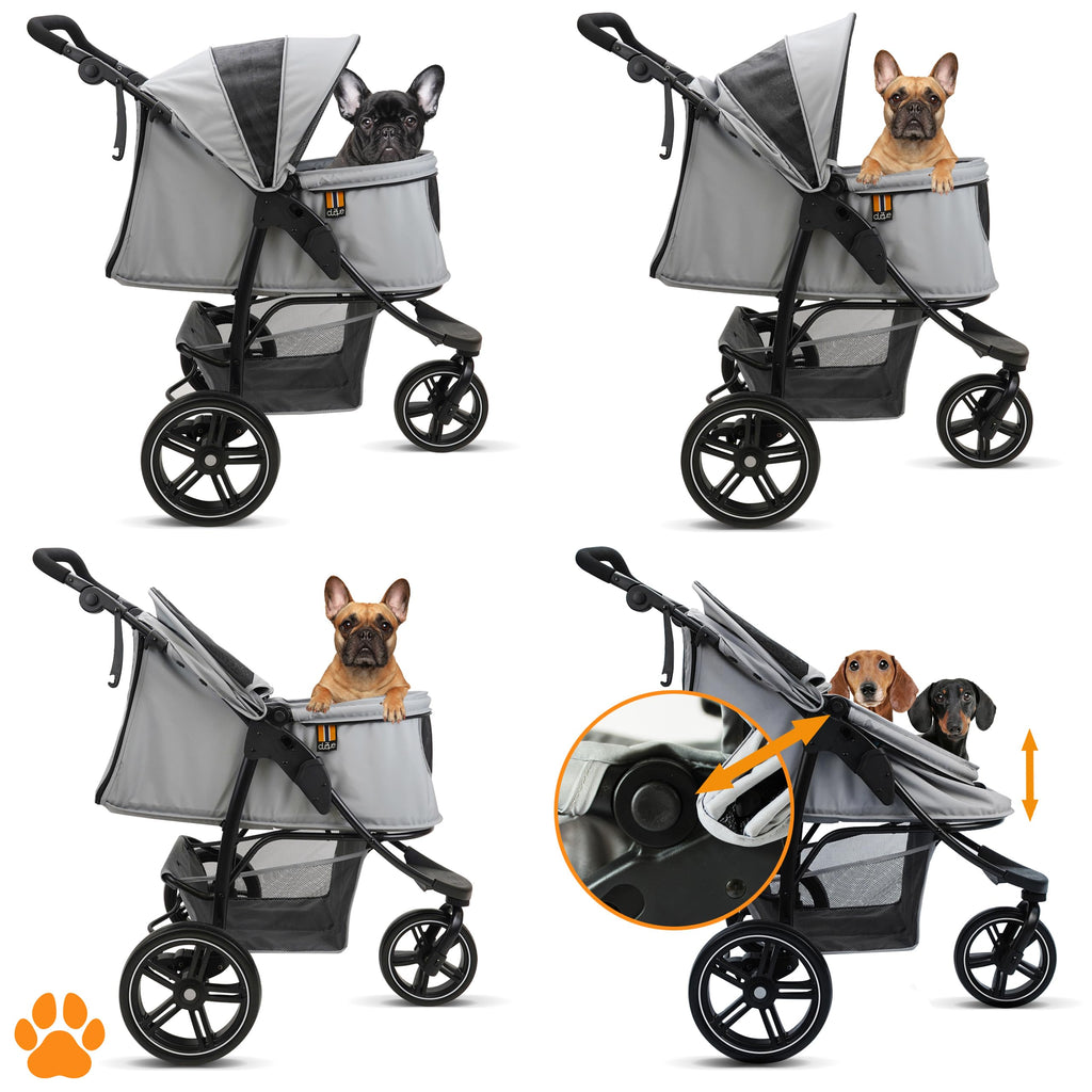Dog & Pet Buggy, Holds up to 32 kg, Easy Fold E9084