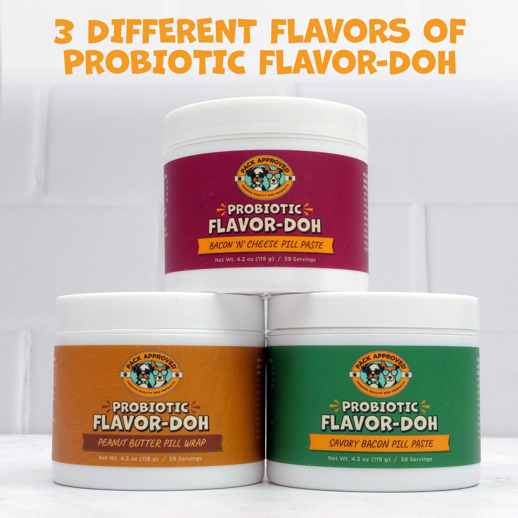 Probiotic Bacon Pill Wrap for Dogs 4.2oz K1425