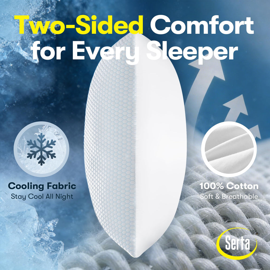 Queen Size Down Alternative Pillows Set of 2 H553981