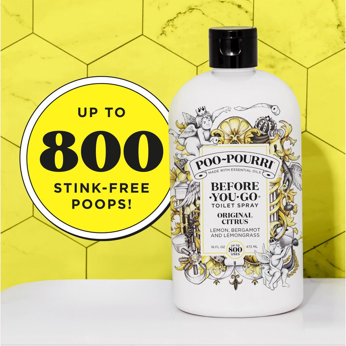 Toilet Spray Refill 16 Fl Oz V357138