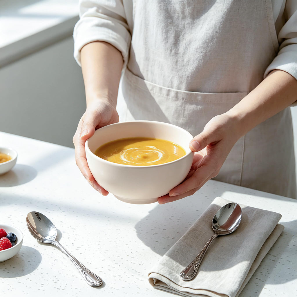 Ceramic Soup Bowls Set of 4 C51483