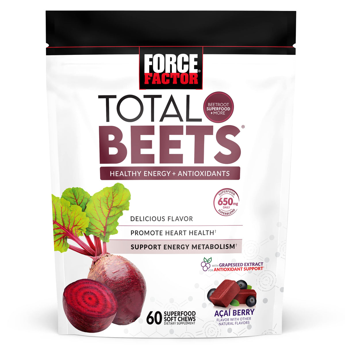 Beet Soft Chews and Turmeric Joint Support Supplement S12213