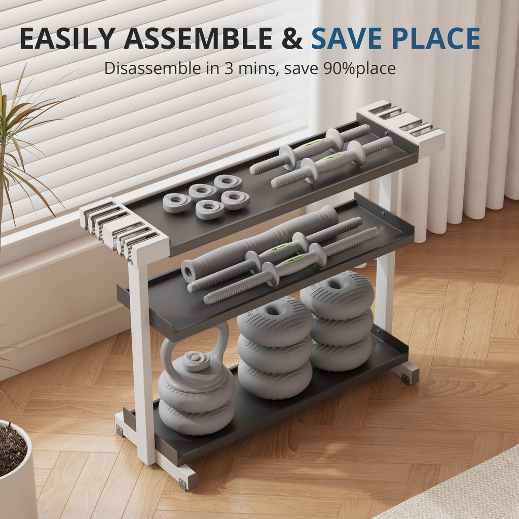 Adjustable Dumbbell Set with Connector Y6445