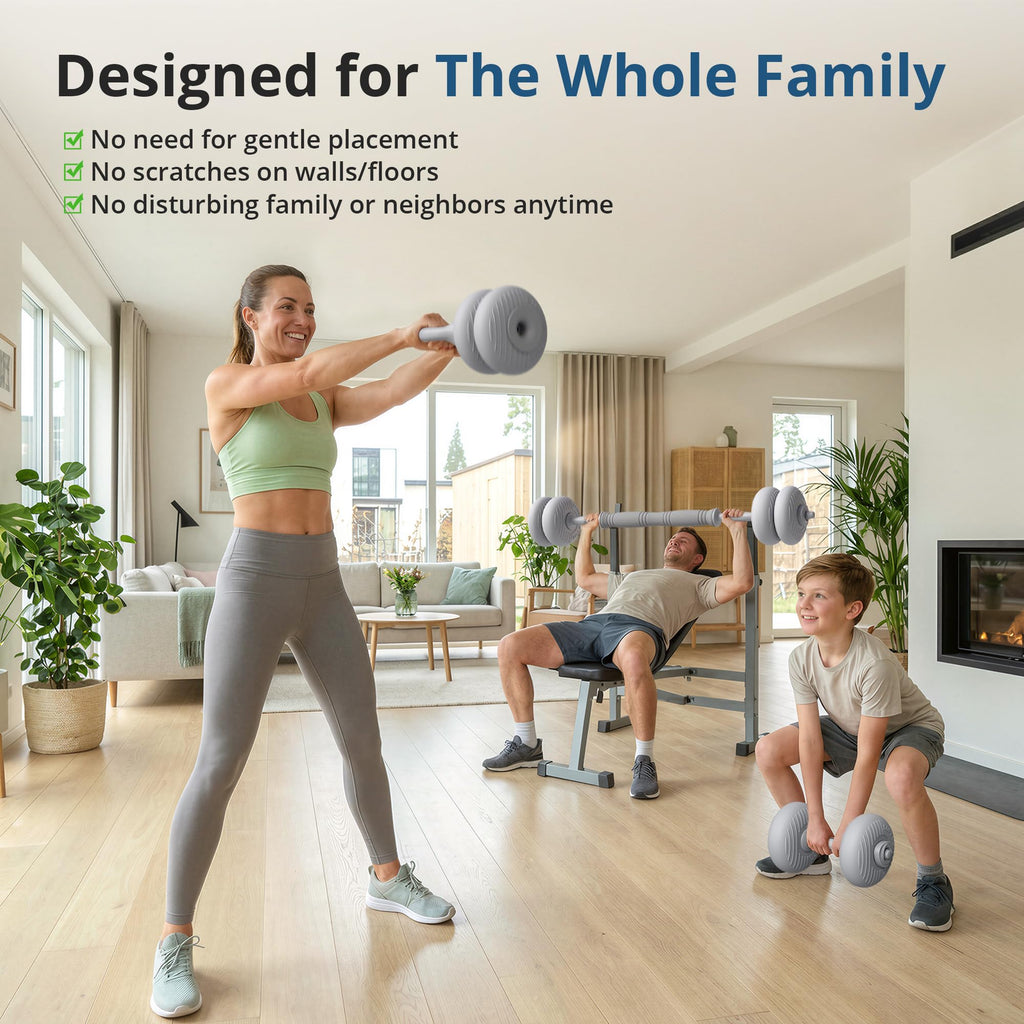 Adjustable Dumbbell Set with Connector Y6445