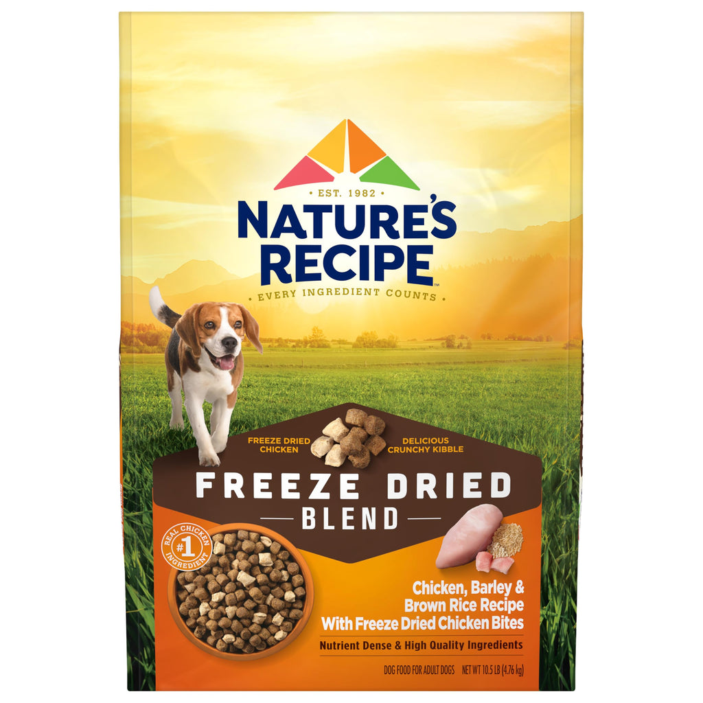 Freeze Dried Dry Dog Food 10.5 lb Bag O83280