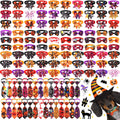 120 Pcs Dog Bow Tie Collar Set A823722