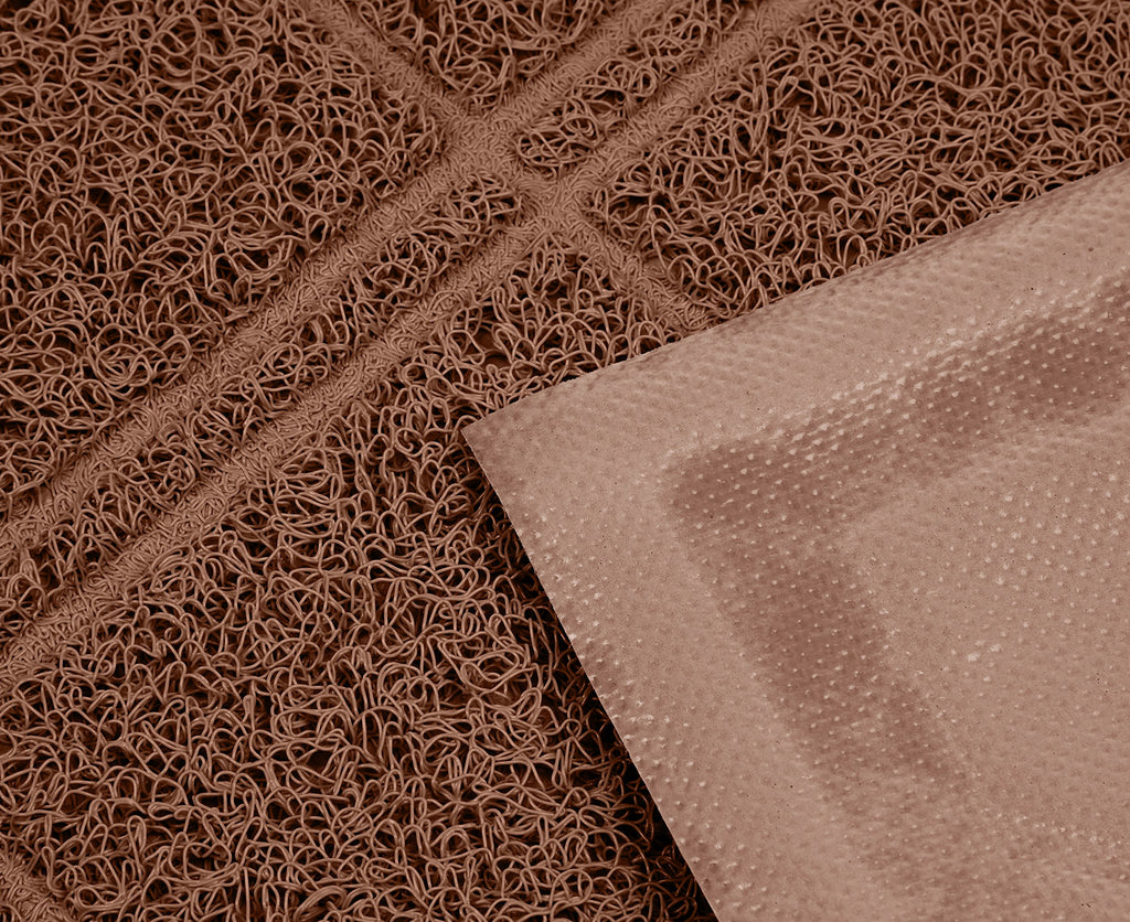 Less-Mess Cat Litter Box Mat 24" x 35" Brown I35366